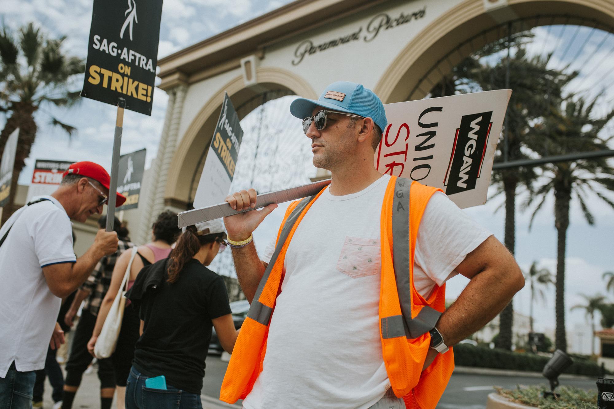 Huelga guionistas Hollywood